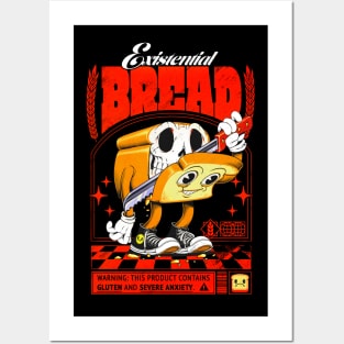 Existential bread Posters and Art